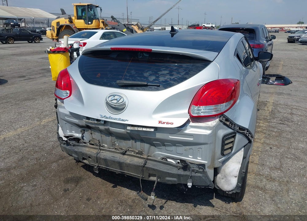 2016 HYUNDAI VELOSTER TURBO VIN: KMHTC6AE6GU260385