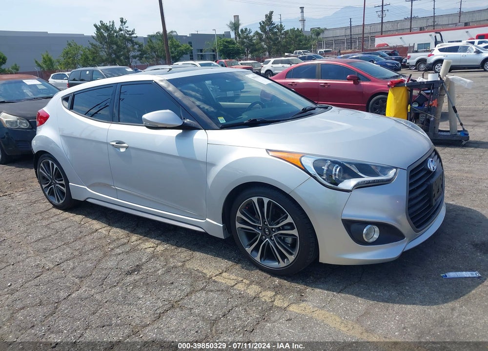 2016 HYUNDAI VELOSTER TURBO VIN: KMHTC6AE6GU260385