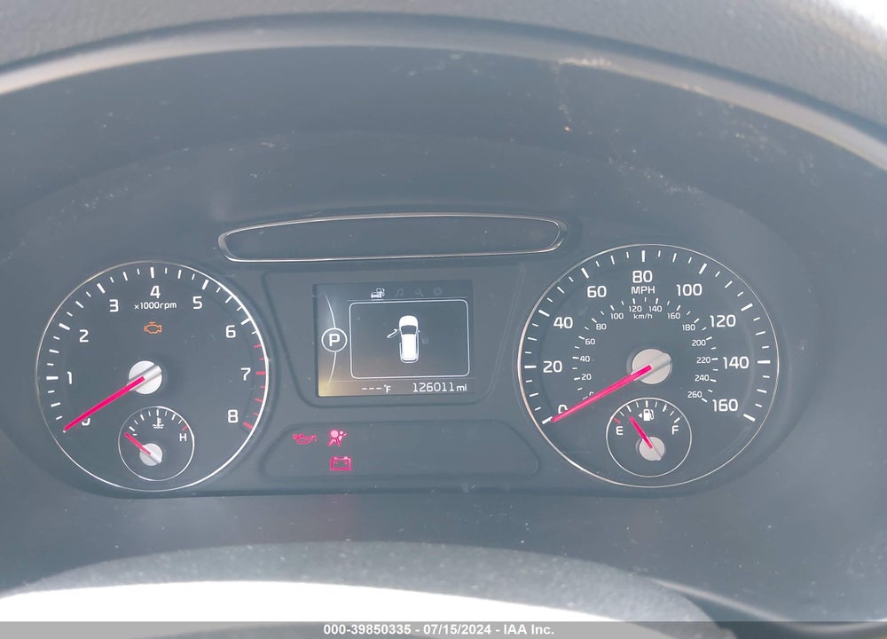 2017 KIA SORENTO 2.4L LX VIN: 5XYPG4A3XHG214249