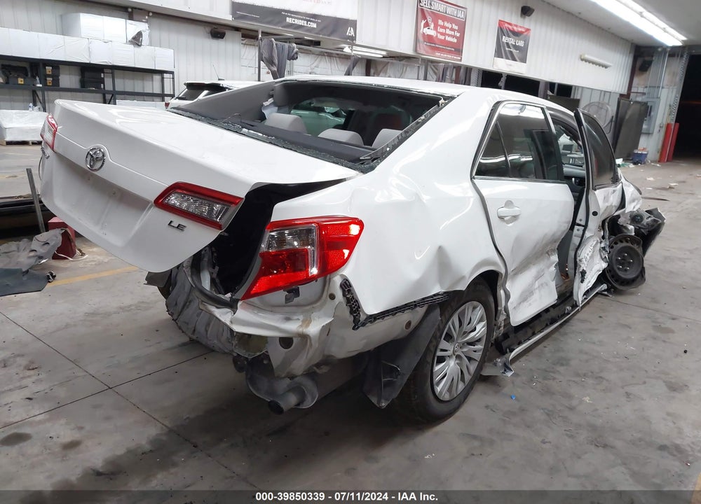 2012 TOYOTA CAMRY LE VIN: 4T1BF1FK2CU591060