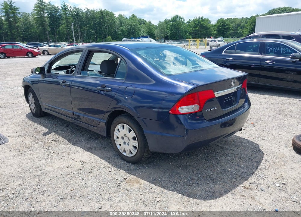 2010 HONDA CIVIC VP VIN: 19XFA1F36AE041935
