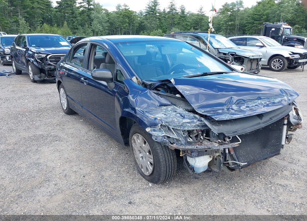 2010 HONDA CIVIC VP VIN: 19XFA1F36AE041935