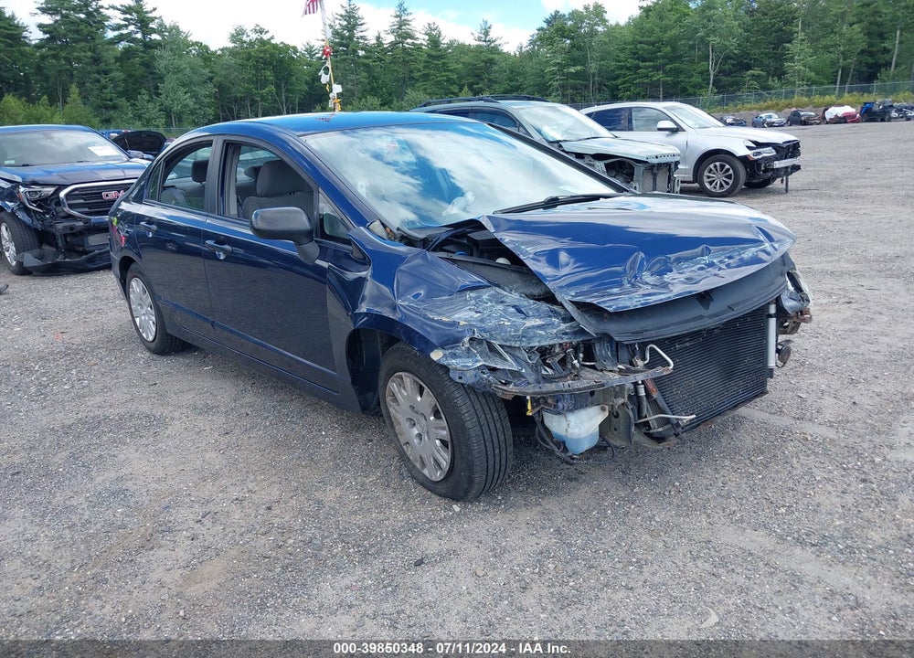 2010 HONDA CIVIC VP VIN: 19XFA1F36AE041935
