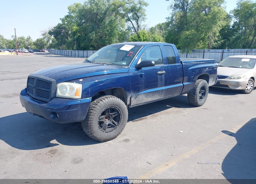 2006 DODGE DAKOTA SLT VIN: 1D7HE42K86S682610