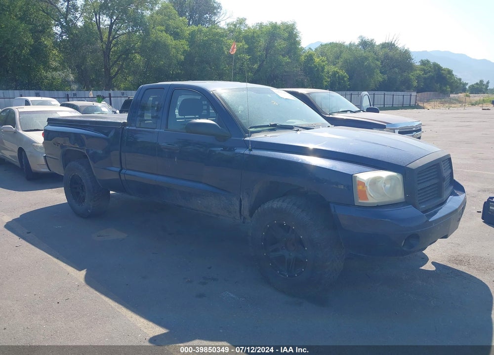 2006 DODGE DAKOTA SLT VIN: 1D7HE42K86S682610