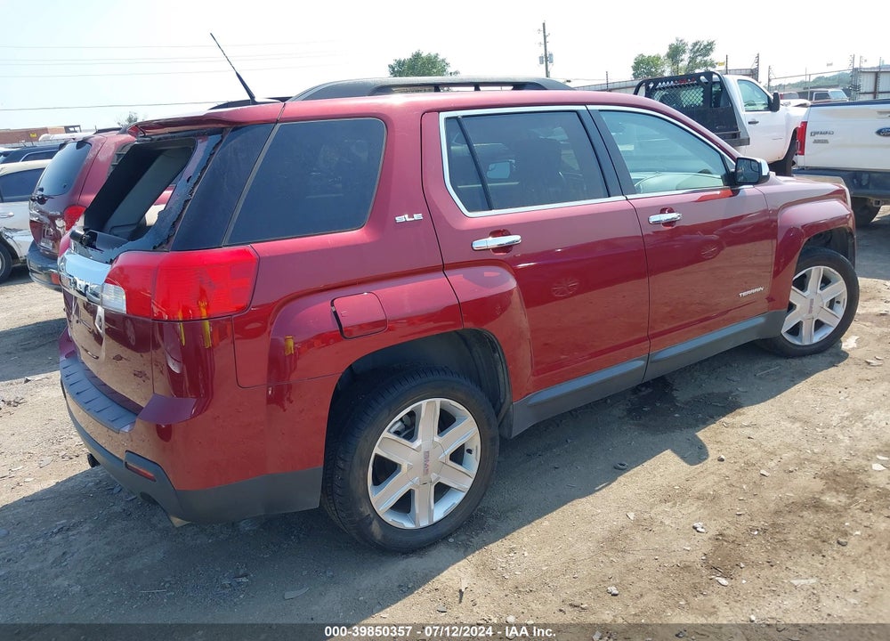 2012 GMC TERRAIN SLE-2 VIN: 2GKFLSE57C6302757