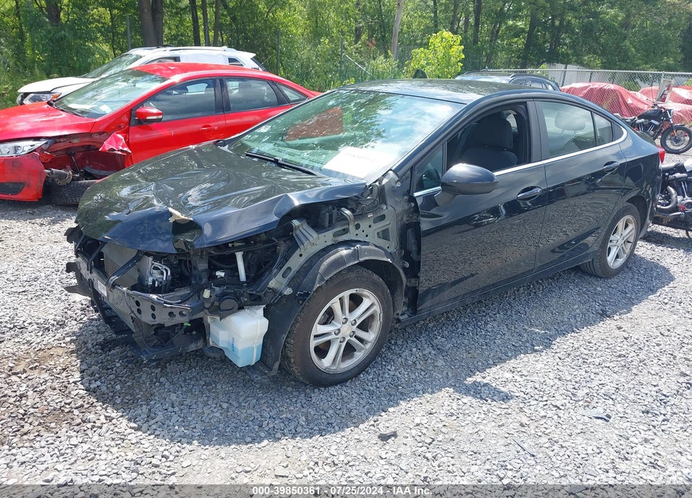 2018 CHEVROLET CRUZE LT AUTO VIN: 1G1BE5SM7J7246620
