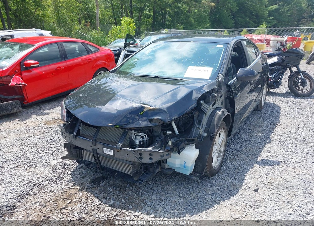 2018 CHEVROLET CRUZE LT AUTO VIN: 1G1BE5SM7J7246620
