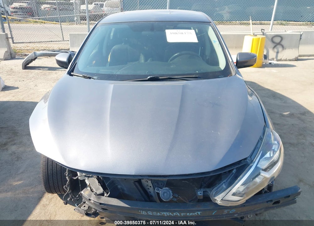 2017 NISSAN SENTRA SV VIN: 3N1AB7AP3HY378885