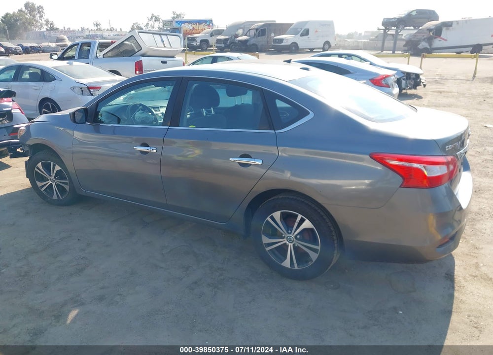 2017 NISSAN SENTRA SV VIN: 3N1AB7AP3HY378885
