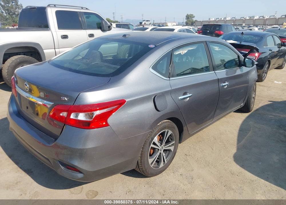 2017 NISSAN SENTRA SV VIN: 3N1AB7AP3HY378885