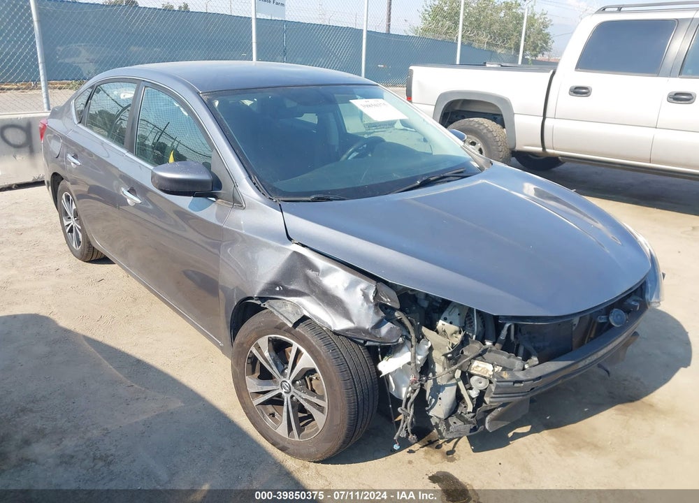 2017 NISSAN SENTRA SV VIN: 3N1AB7AP3HY378885