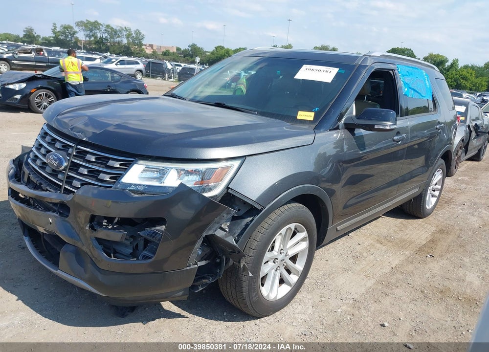 2016 FORD EXPLORER XLT VIN: 1FM5K7D85GGA16877