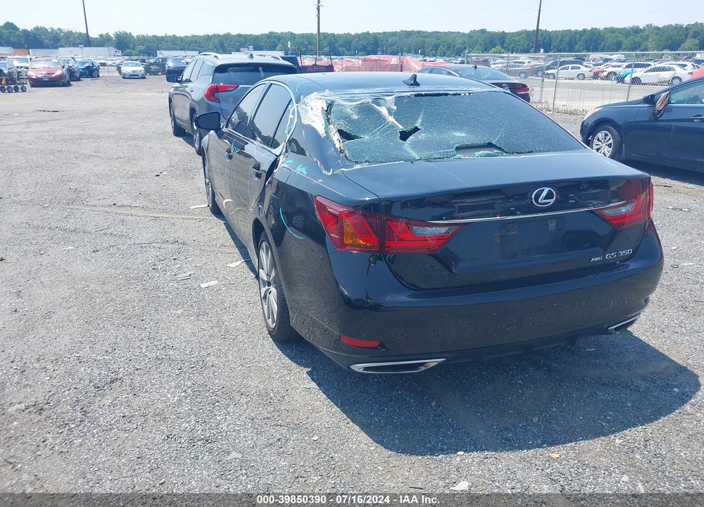 2013 LEXUS GS 350 VIN: JTHCE1BL5D5003558