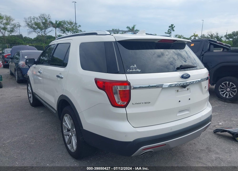 2016 FORD EXPLORER LIMITED VIN: 1FM5K8F84GGB98669