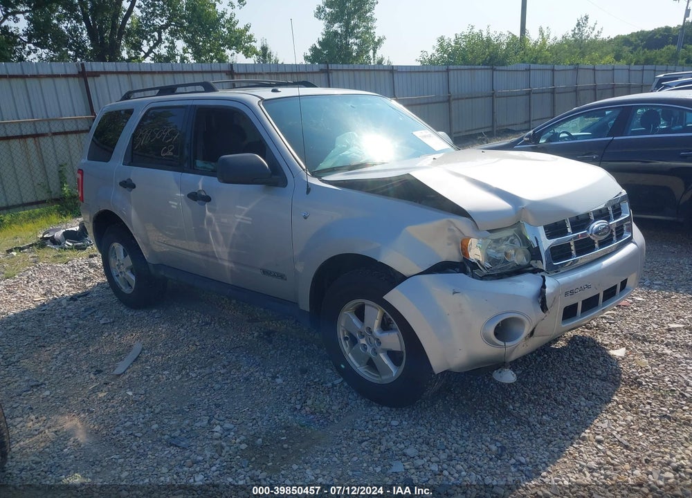 2008 FORD ESCAPE XLT VIN: 1FMCU93168KD50089