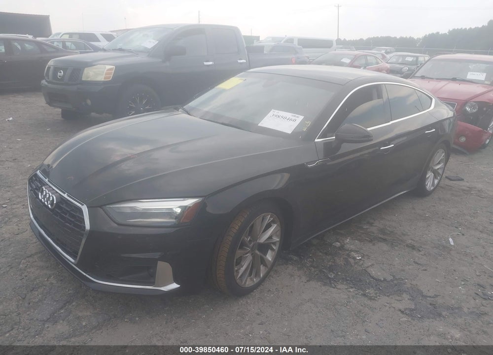 2021 AUDI A5 SPORTBACK PREMIUM 40 TFSI QUATTRO S TRONIC VIN: WAUABCF51MA062622