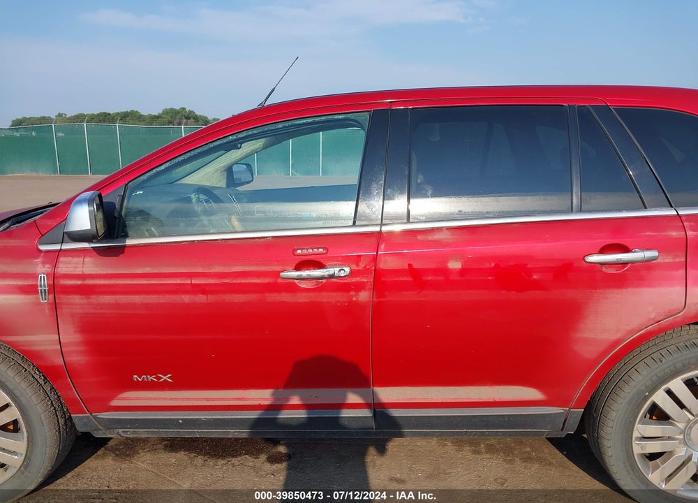 2010 LINCOLN MKX VIN: 2LMDJ8JC8ABJ02975