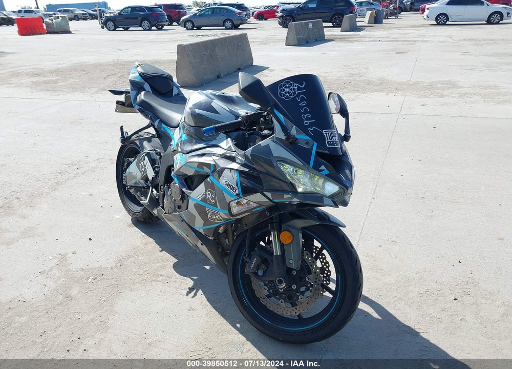 2019 KAWASAKI ZX636 K VIN: JKBZXJH10KA001836