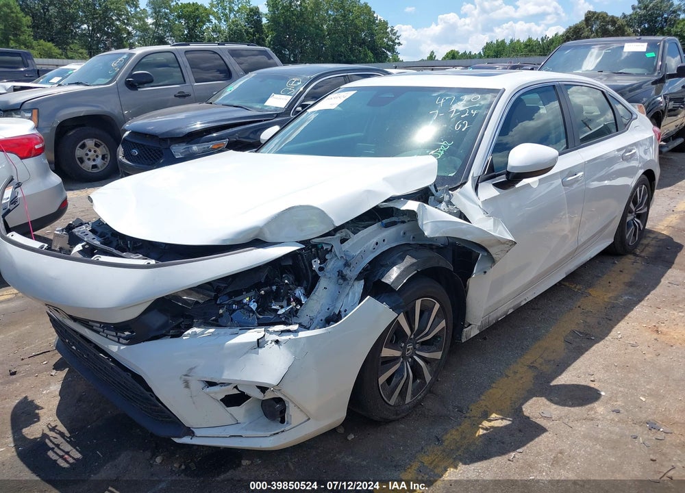 2022 HONDA CIVIC EX VIN: JHMFE1F74NX004720