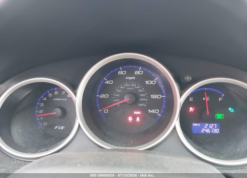 2007 HONDA FIT SPORT VIN: JHMGD37617S064821