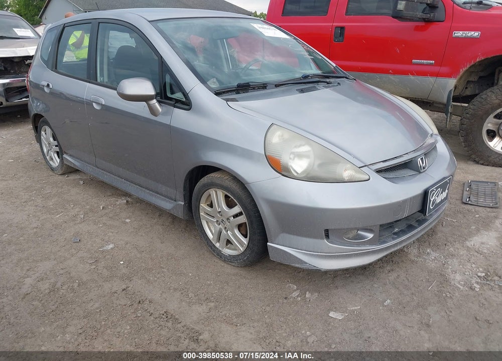 2007 HONDA FIT SPORT VIN: JHMGD37617S064821