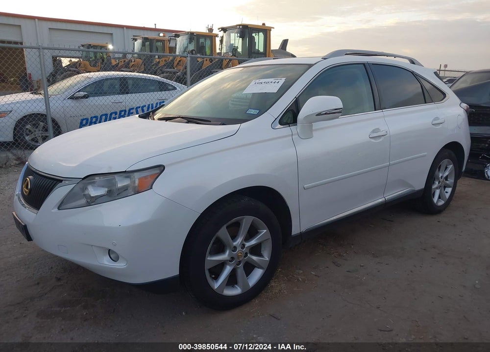 2010 LEXUS RX 350 VIN: 2T2ZK1BA1AC009354
