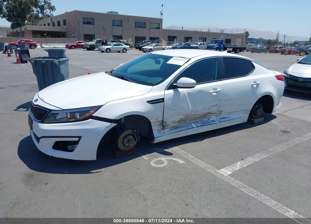 2015 KIA OPTIMA LX VIN: KNAGM4A76F5643970