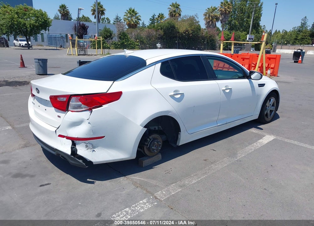 2015 KIA OPTIMA LX VIN: KNAGM4A76F5643970