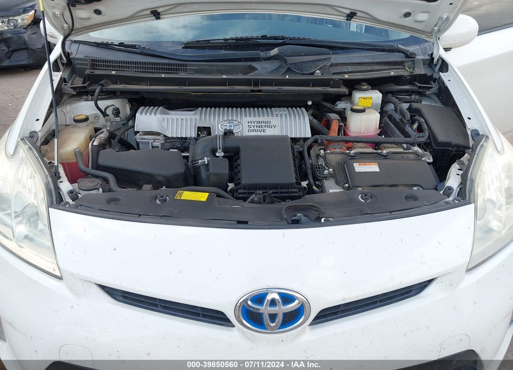 2014 TOYOTA PRIUS TWO VIN: JTDKN3DU1E1741445