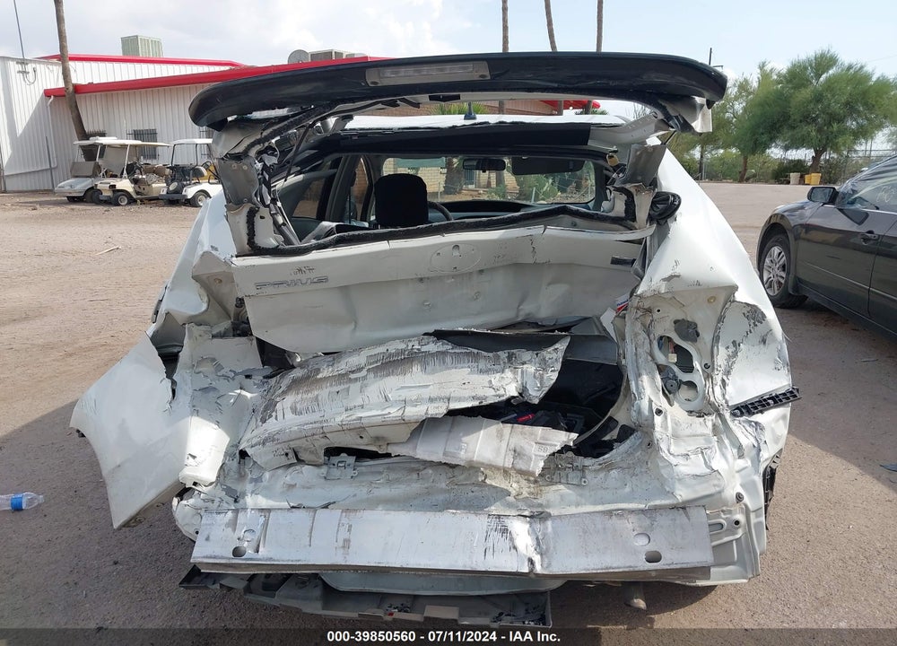 2014 TOYOTA PRIUS TWO VIN: JTDKN3DU1E1741445