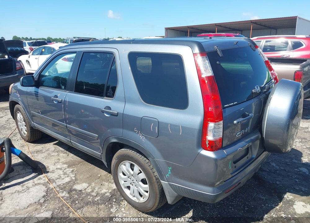 2005 HONDA CR-V SE VIN: SHSRD78965U301588