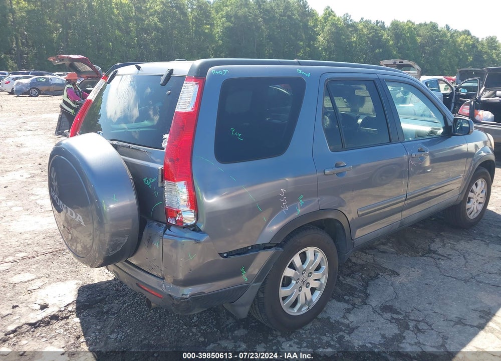 2005 HONDA CR-V SE VIN: SHSRD78965U301588