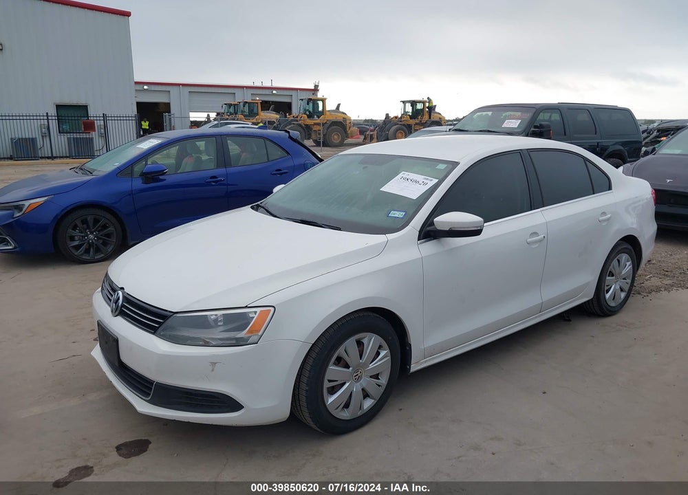 2013 VOLKSWAGEN JETTA 2.5L SE VIN: 3VWBP7AJ3DM241734