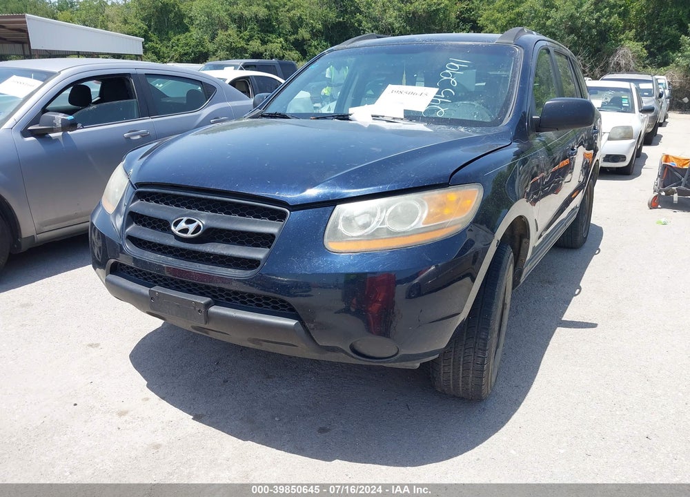 2009 HYUNDAI SANTA FE GLS VIN: 5NMSG13D89H245991