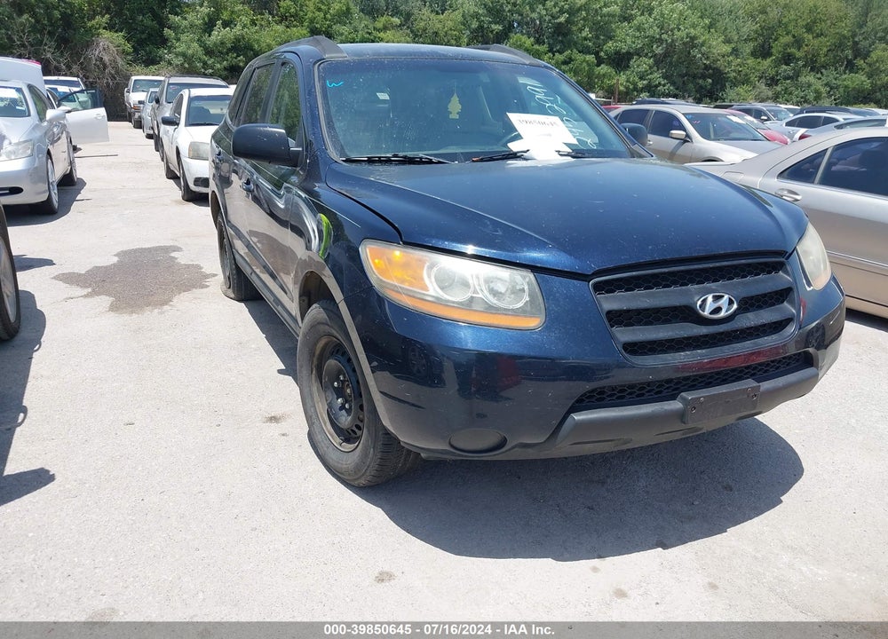 2009 HYUNDAI SANTA FE GLS VIN: 5NMSG13D89H245991