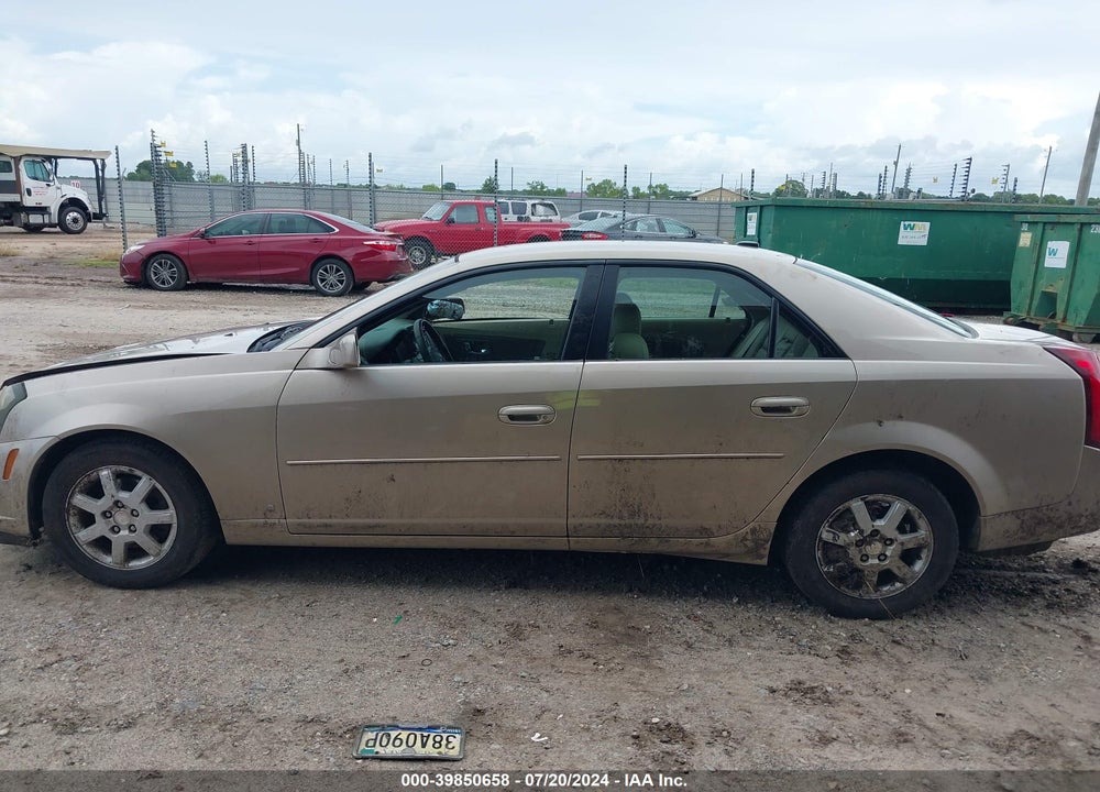 2006 CADILLAC CTS STANDARD VIN: 1G6DP577X60150903