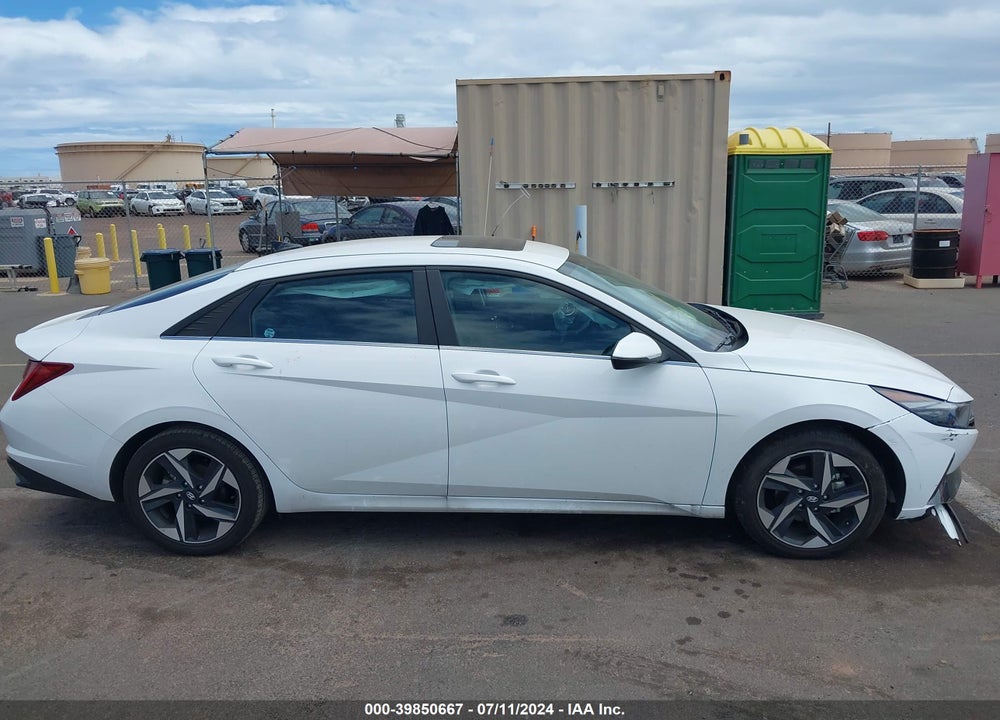 2023 HYUNDAI ELANTRA HYBRID LIMITED VIN: KMHLN4AJ8PU092583