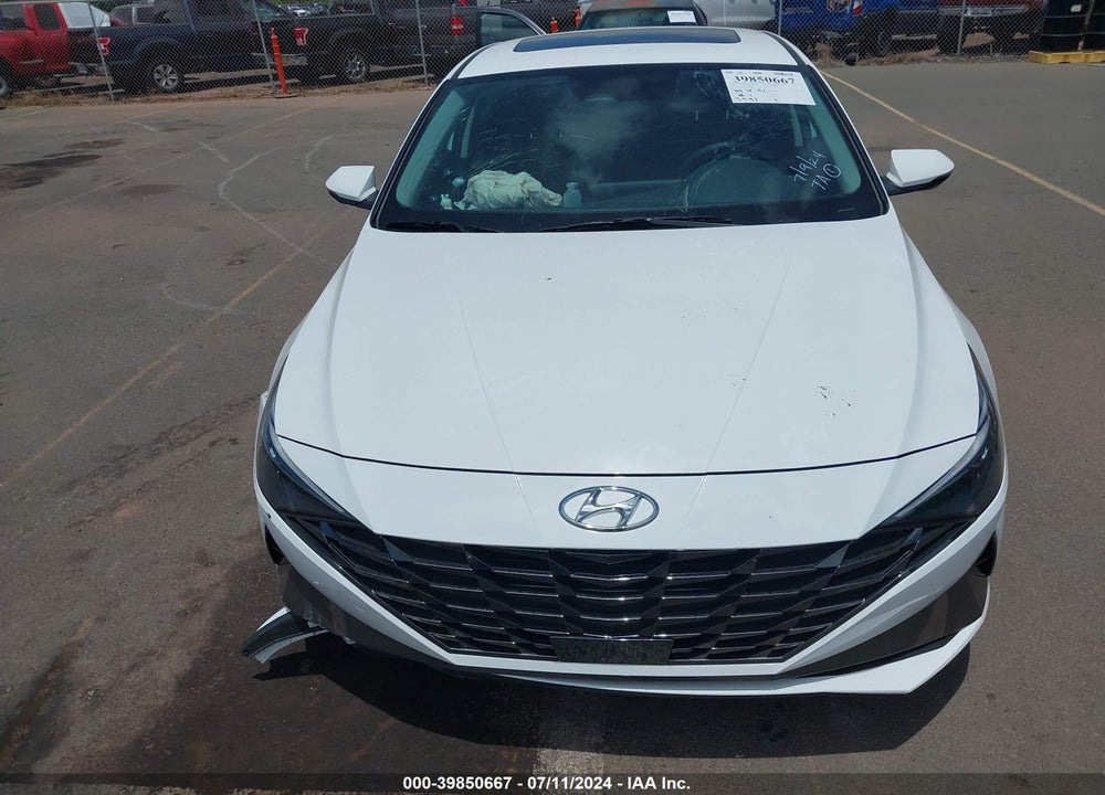 2023 HYUNDAI ELANTRA HYBRID LIMITED VIN: KMHLN4AJ8PU092583