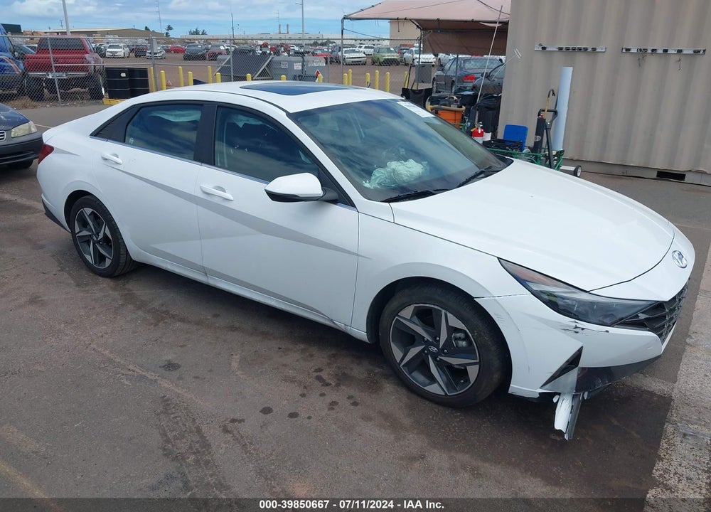 2023 HYUNDAI ELANTRA HYBRID LIMITED VIN: KMHLN4AJ8PU092583