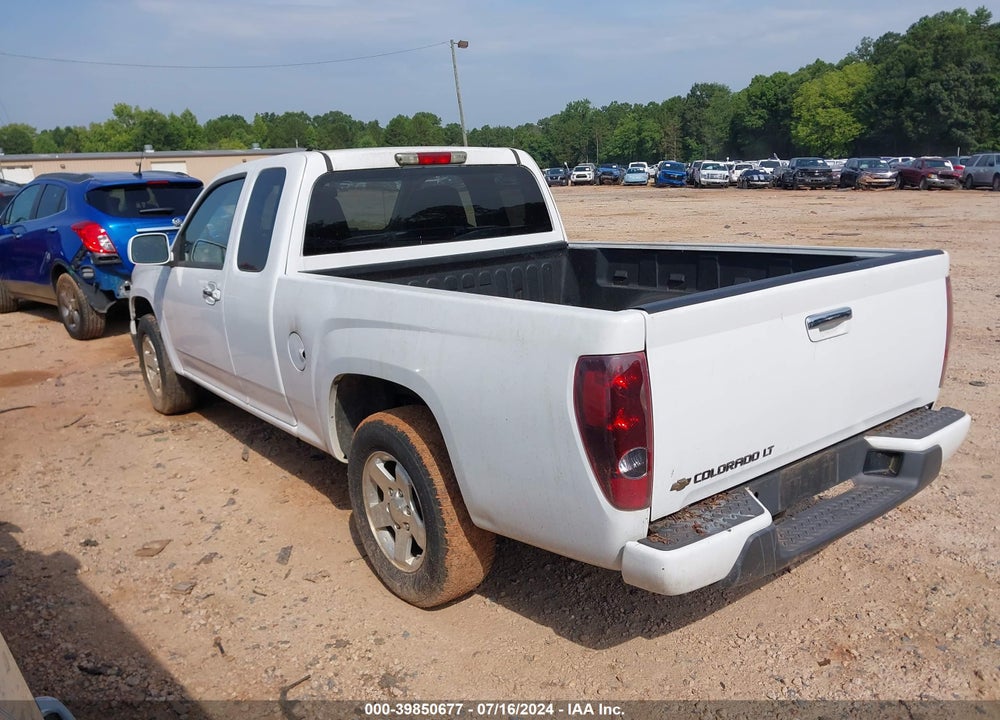 2009 CHEVROLET COLORADO LT VIN: 1GCCS19E498108504