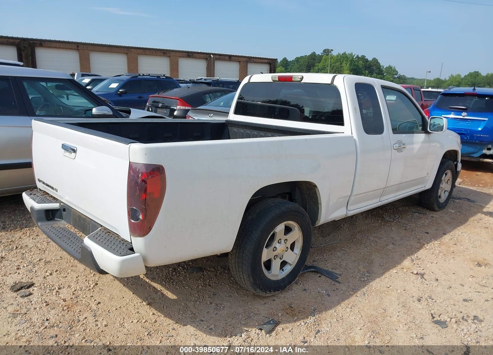 2009 CHEVROLET COLORADO LT VIN: 1GCCS19E498108504