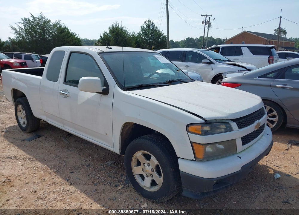 2009 CHEVROLET COLORADO LT VIN: 1GCCS19E498108504