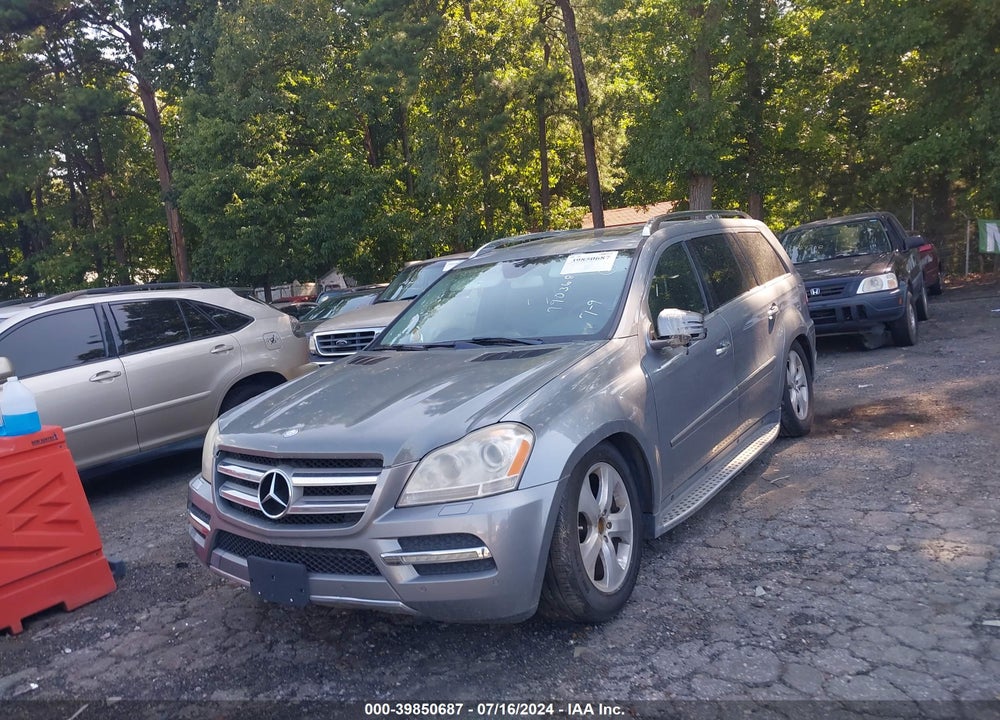 2012 MERCEDES-BENZ GL 450 4MATIC VIN: 4JGBF7BE0CA790368