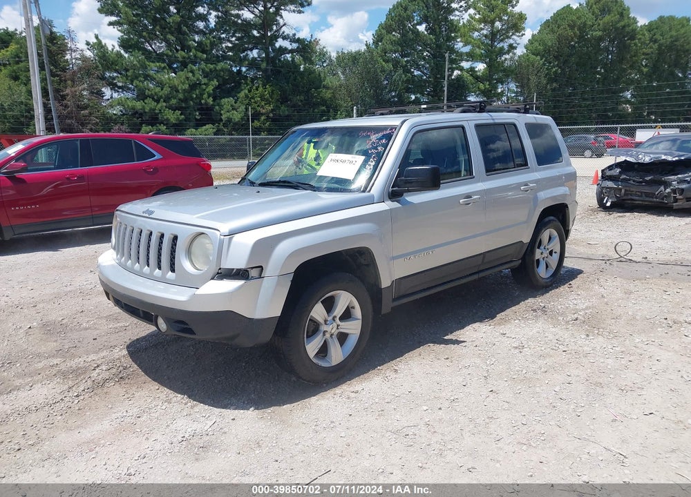2012 JEEP PATRIOT VIN: 1C4NJRBBXCD613228