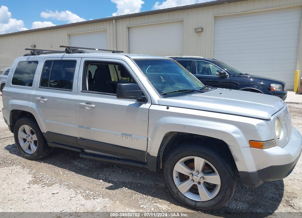 2012 JEEP PATRIOT VIN: 1C4NJRBBXCD613228