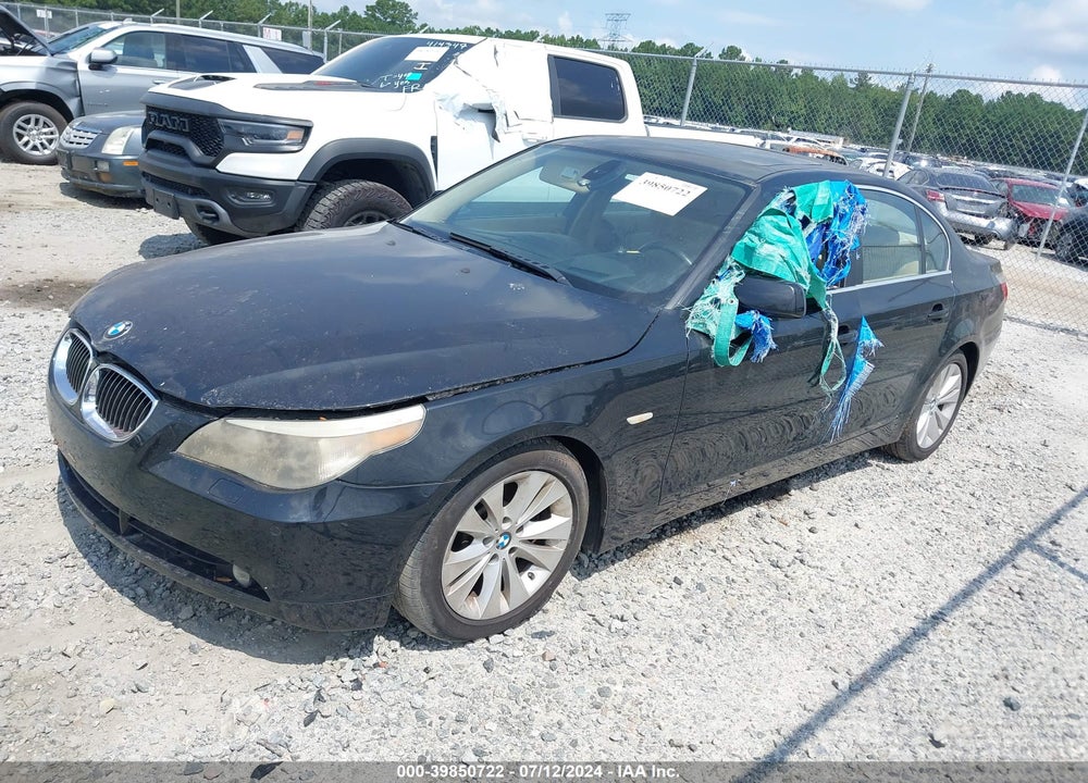 2007 BMW 550I VIN: WBANB535X7CP05186