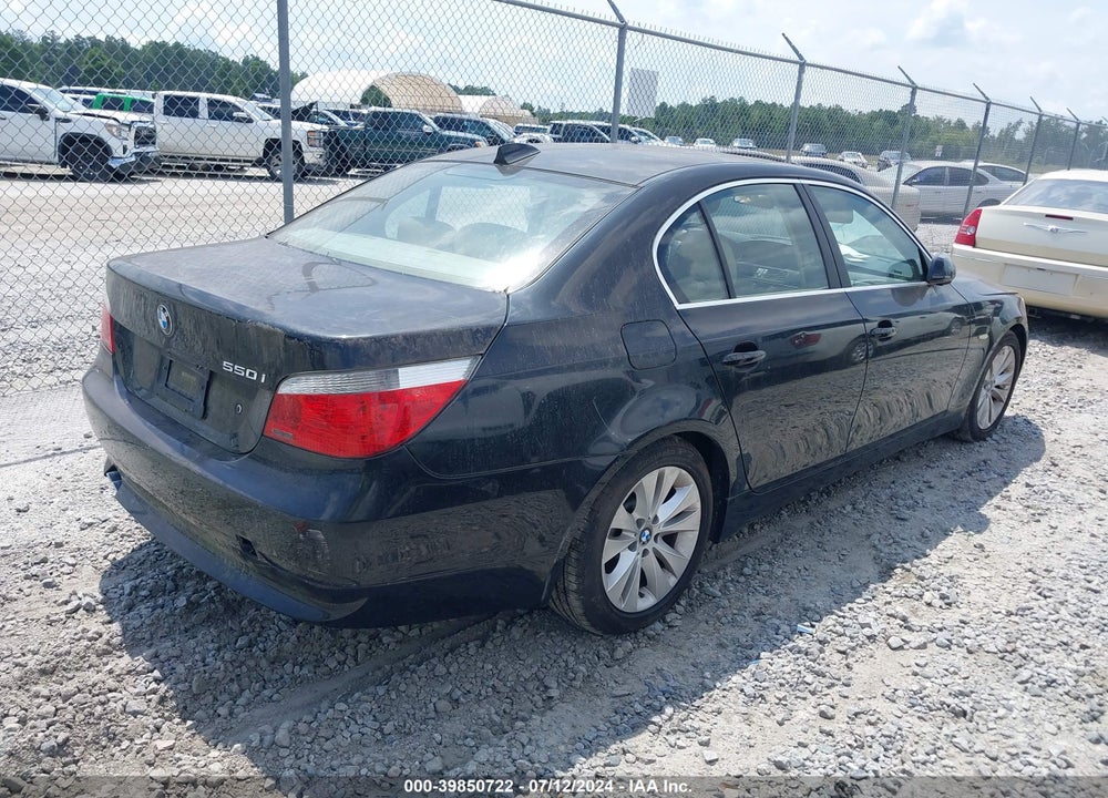 2007 BMW 550I VIN: WBANB535X7CP05186