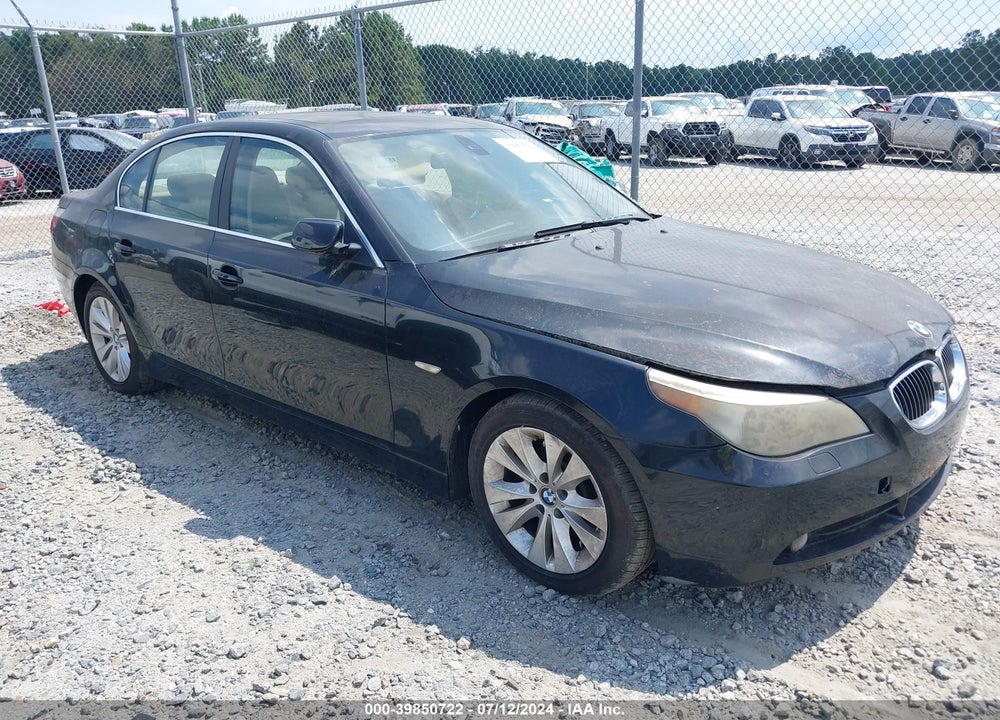 2007 BMW 550I VIN: WBANB535X7CP05186