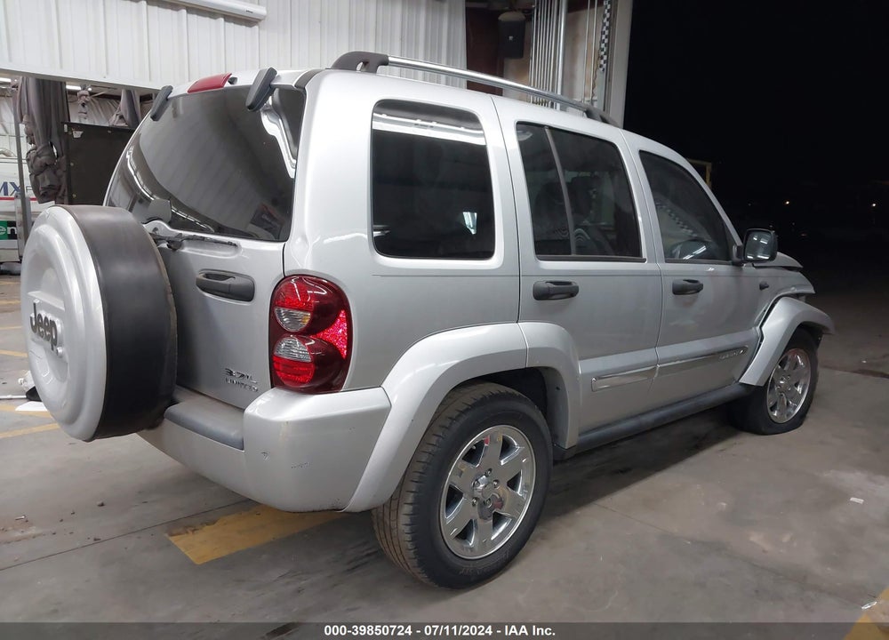 2005 JEEP LIBERTY LIMITED EDITION VIN: 1J4GK58K45W710254